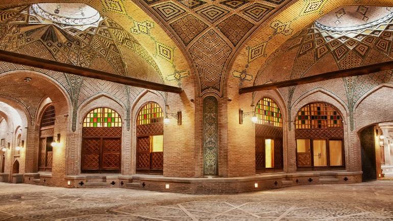 Saad al - Saltaneh kerwensaraýy, Eýranyň iň uly şäher kerwensaraýy