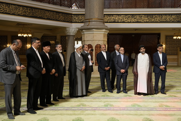 Jenap Aýatullah Gomi Mary welaýatynyň baş metjidine bardy