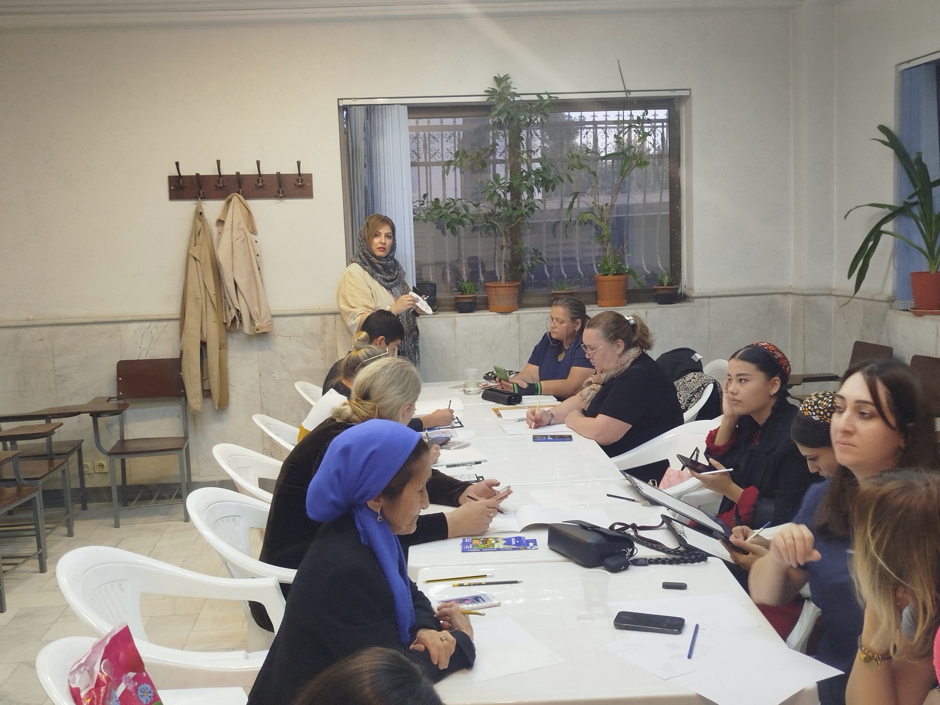 Medeniýet merkezinde ussatlyk sapaklary